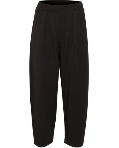 Inwear Pannie Relaxed Fit Trousers - Black