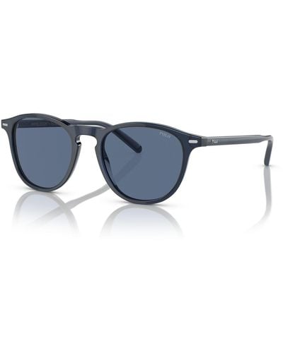 Ralph Lauren Ph4181 Phantos Sunglasses - Blue