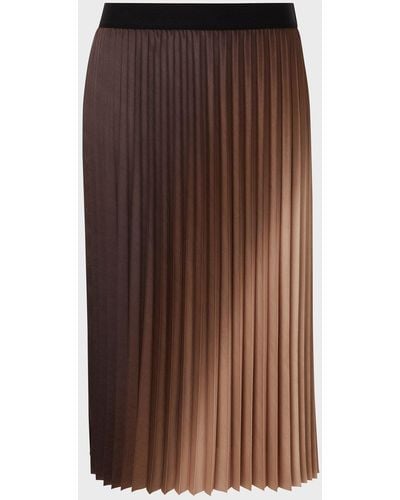 Gerard Darel Balkiss Pleated Skirt - Brown