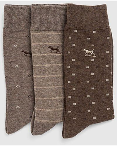 Rodd & Gunn Seafcliff Socks - Brown