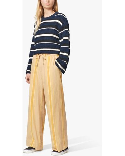 Nué Notes Nathaniel Cotton Relaxed Trousers - Multicolour