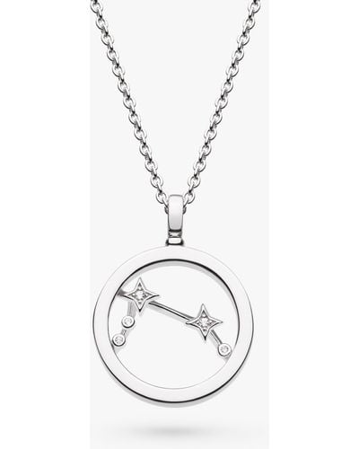 Kit Heath Aries Constellation Pendant Necklace - White