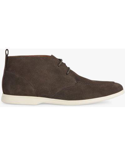 Geox Venzone Suede Chukka Boots - Brown