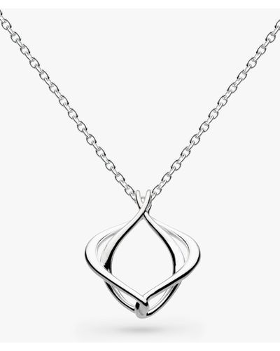 Kit Heath Alicia Small Pendant Necklace - White