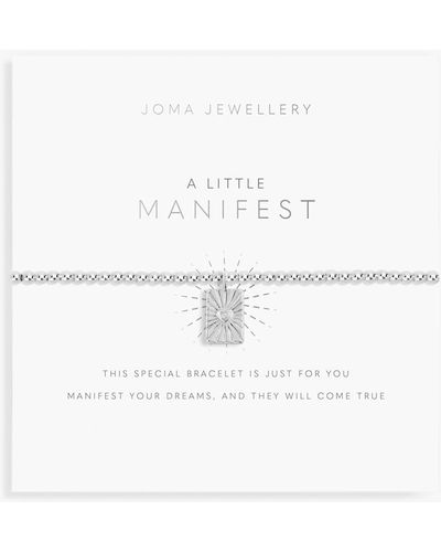 Joma Jewellery A Little Manifest Beaded Bracelet - Natural
