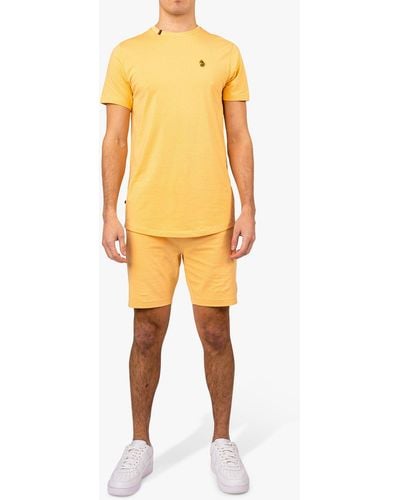 Luke 1977 Smashing T-shirt And Shorts Set - Yellow