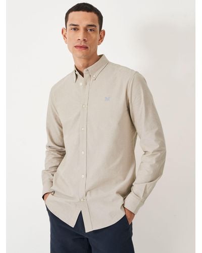 Crew Oxford Cotton Shirt - Natural
