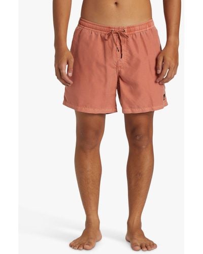 Quiksilver Everyday Collection Recycled Swim Shorts - Orange