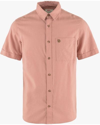 Fjallraven Ovik Travel Shirt - Pink