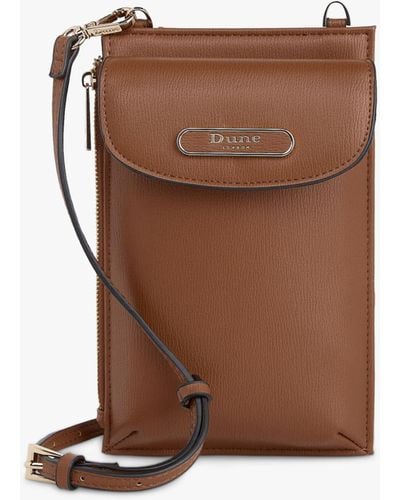 Dune Shellies Multifunctional Phone Pouch - Brown