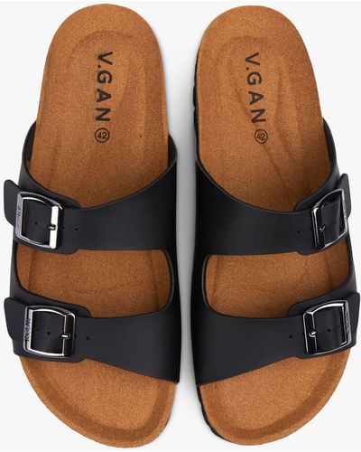 V.Gan Mango Comfort Footbed Sandals - Blue