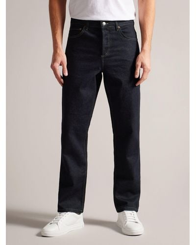 Ted Baker Joeyy Straight Fit Stretch Jeans - Black