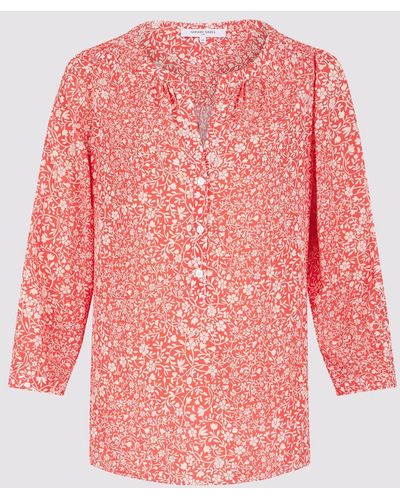 Gerard Darel Antelona Floral Shirt - Pink