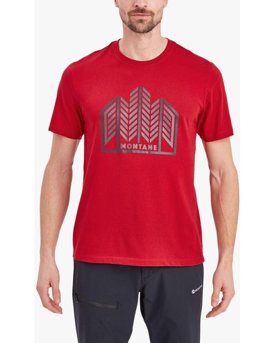 MONTANÉ Forest Organic Cotton Top - Red