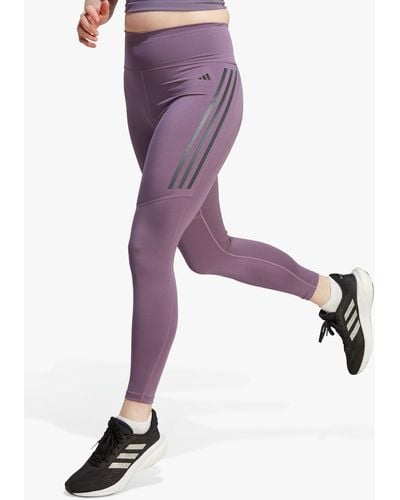 adidas Dailyrun 7/8 Running Leggings - Purple