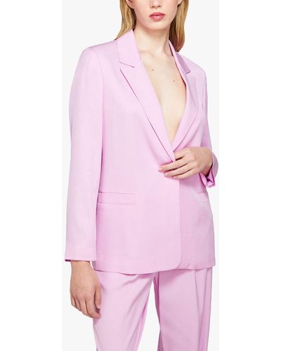 Sisley Single Breasted Blazer - Pink