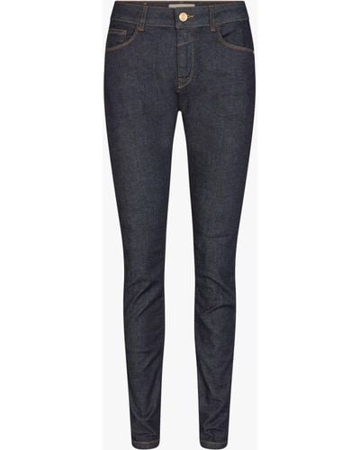 Mos Mosh Naomi Tailored Fit Jeans - Blue