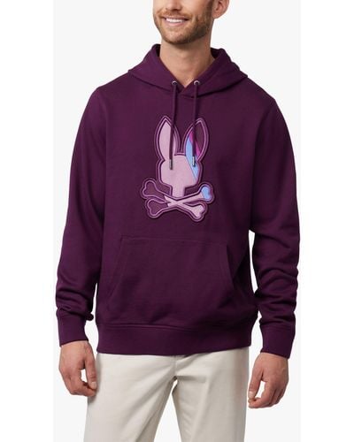 Psycho Bunny Apple Valley Hoodie - Purple