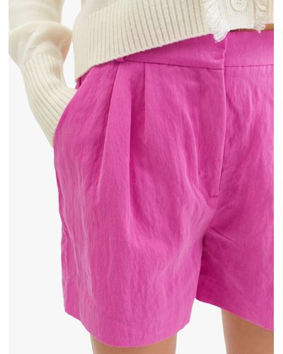 Chinti & Parker Lyocell Blend Shorts - Pink