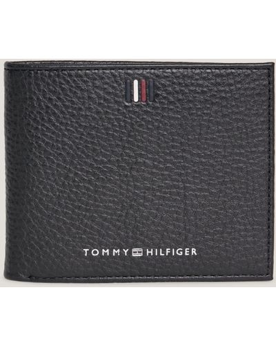 Tommy Hilfiger Central Logo Mini Card Wallet - Grey