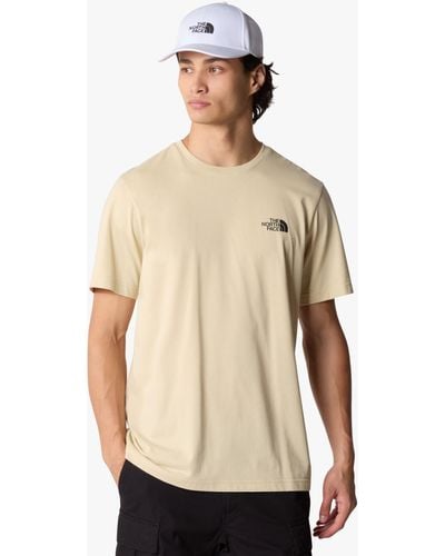 The North Face Short Sleeve Dome T-shirt - Natural