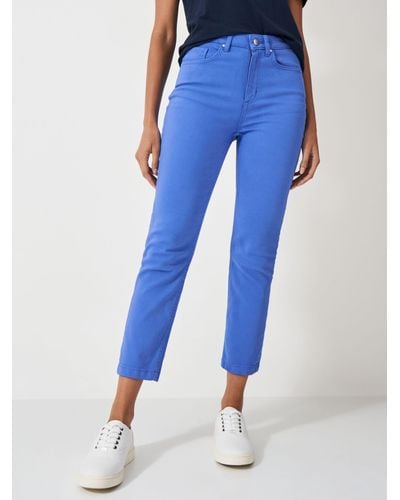 Crew Cropped Jeans - Blue