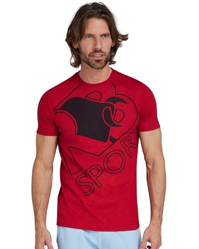 Raging Bull Sport Bull T-shirt - Red