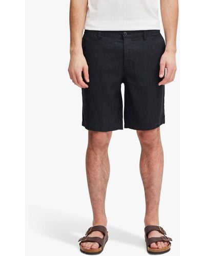 Casual Friday Pandrup Linen Shorts - Black