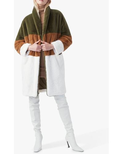French connection cheap cream coat