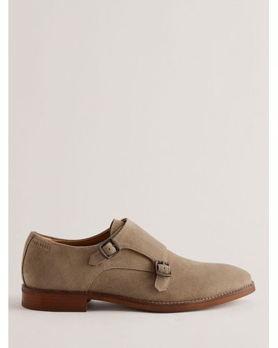 Ted Baker Bromly Monk Strap Shoe - Brown
