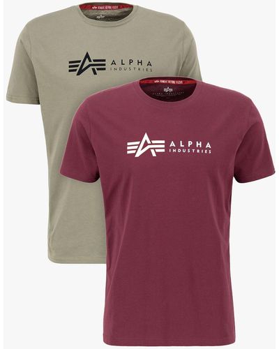 Alpha Industries Crew T-shirt - Multicolour