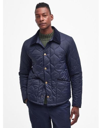 Barbour Tomorrow s Archive Helmsfort Wax Jacket in Blue for Men