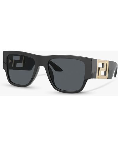 Versace Ve4403 Rectangular Sunglasses - Black