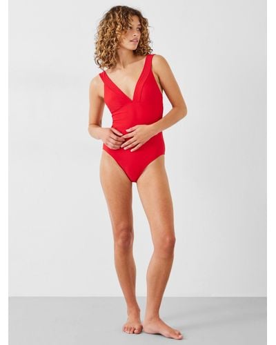 Hush Kate Wide Strap Swimsuit - Red