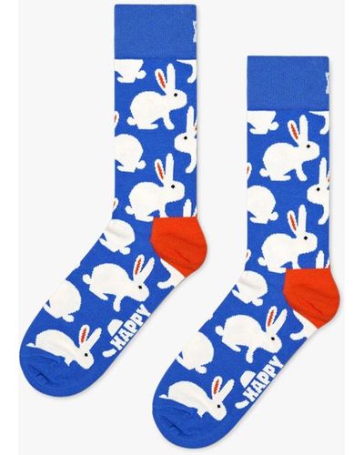 Happy Socks Bunny Socks - Blue