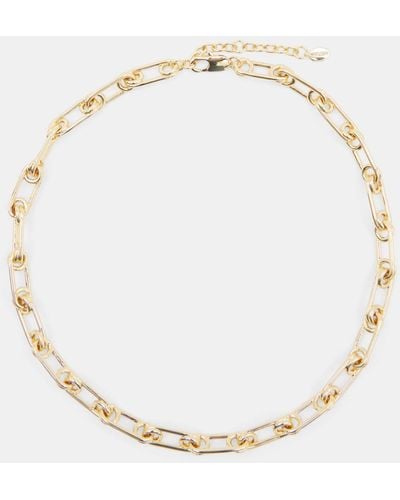 Hush Josey Chain Link Necklace - Natural