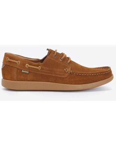 Barbour Armada Boat Shoes - Brown