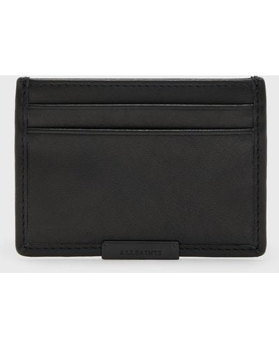 AllSaints Dove Cardholder Wallet - Black