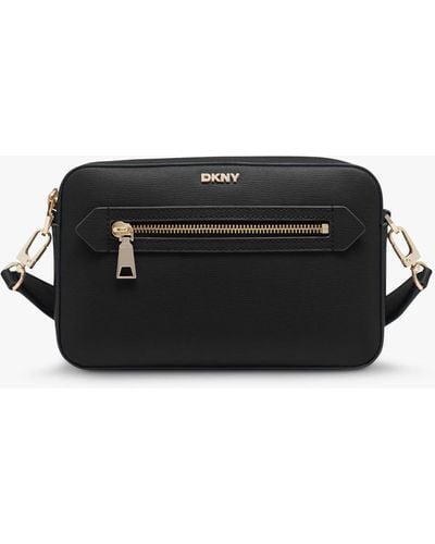 DKNY Bryant Leather Camera Bag - Black