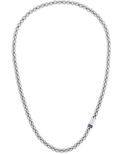Tommy Hilfiger Interlinked Chain Necklace - Metallic