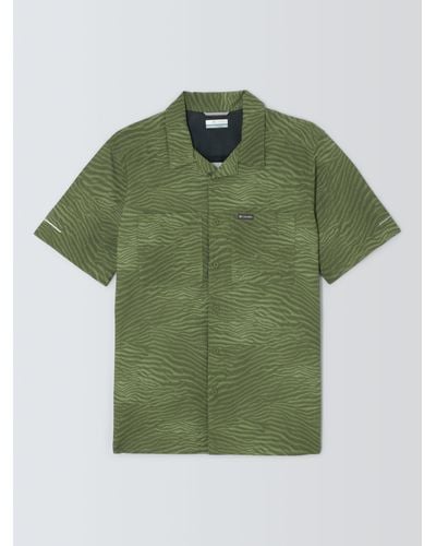 Columbia Lightweight Mesa Short Sleeve Shirt - Green