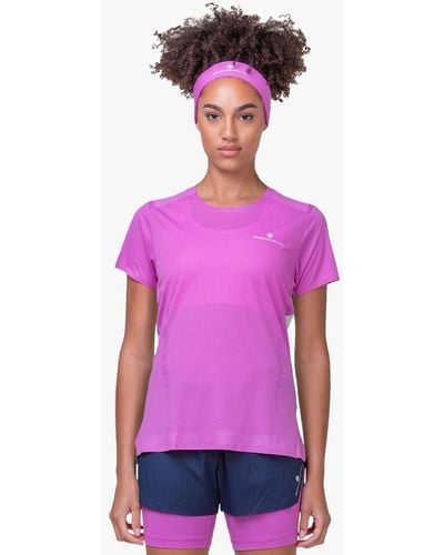Ronhill Running T-shirt - Pink