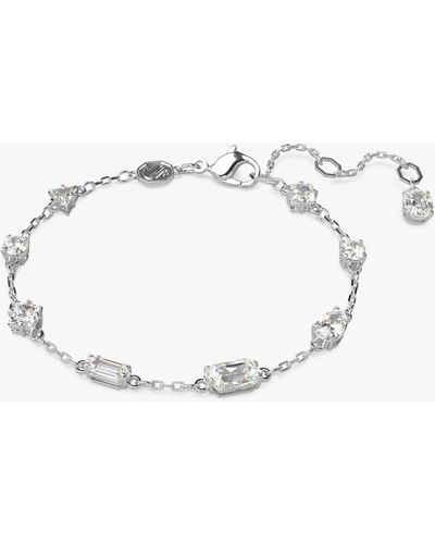Swarovski Mesmera Crystal Chain Bracelet - Natural