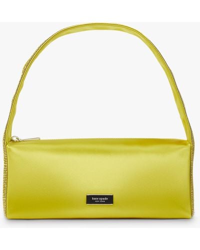 Kate Spade Crystal Shoulder Bag - Yellow