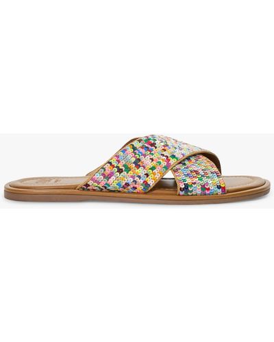 Dune Lumas Sequin Sandals - Multicolour