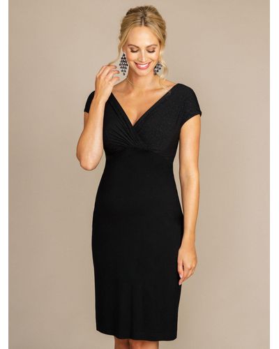 TIFFANY ROSE Bardot Maternity Shift Dress - Black