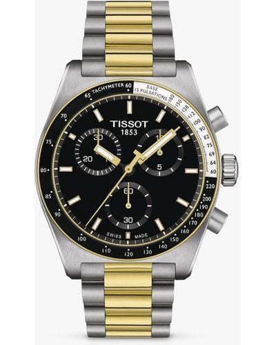Tissot Pr516 Chronograph Bracelet Strap Watch - Metallic