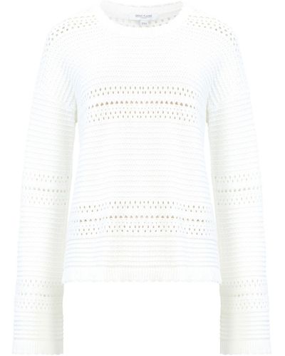 Great Plains Cotton Knitted Jumper - White
