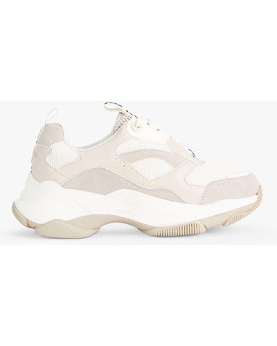KG by Kurt Geiger Lila Canvas Trainers - Natural