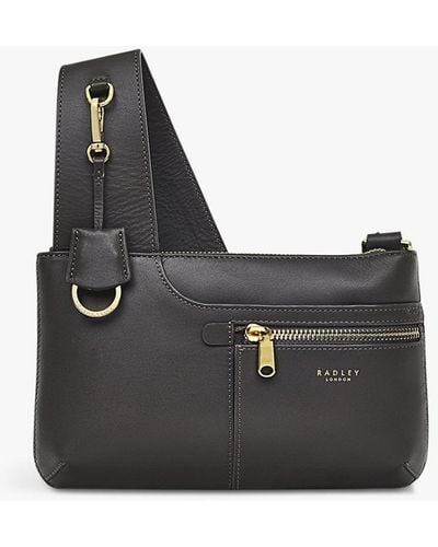Radley Pockets Icon Mini Zip Top Cross Body Bag - Black